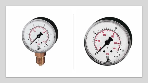 Standard plastic manometer